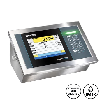3590EGT HYGIENX rozsdamentes acél érintőképernyős mérlegműszer