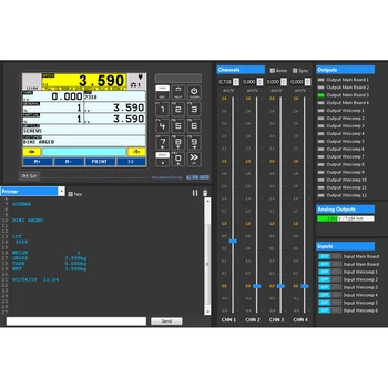 DINI SIMULATOR TOOL szoftver szimulátor a 3590-es érintőképernyőhöz