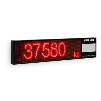 GLR100 alfanumerikus LED kijelző - Nagy fényerő RGB mátrix