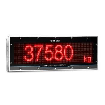 GLR100I alfanumerikus ismétlő kijelző IP68 rozsdamentes acél kivitel