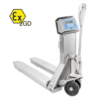 TPWI-PRO-EX2GD rozsdamentes AISI 304 raklapmérleg ATEX zónás használatra