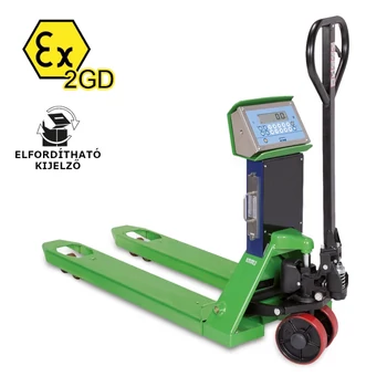 TPW EX 2GD ATEX raklapemelő mérleg