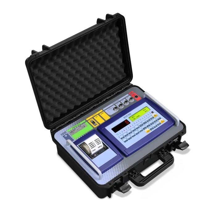 3590EKR ipari digitális mérlegműszer hordozható kofferrel