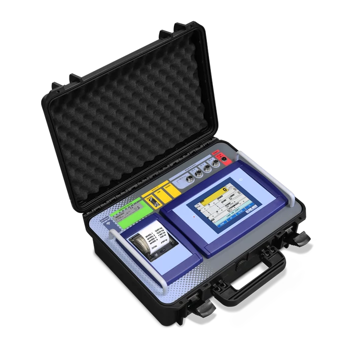 3590ETKR érintőképernyős mérlegműszer - Kofferrel, 3 soros porttal