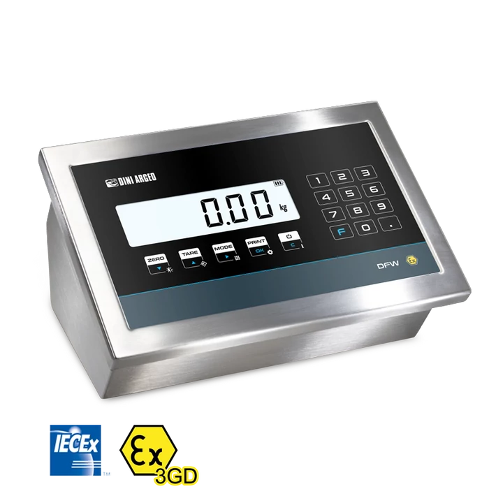 DFW IECEX3GD robbanásbiztos mérlegműszer