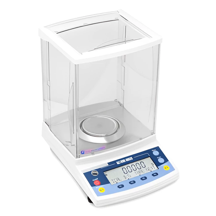 GAT-N sorozatú analitikai ''Top-Loading'' mérleg magas huzatvédővel