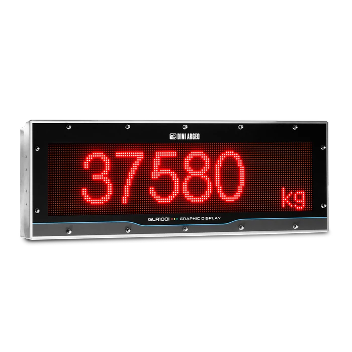 GLR100I alfanumerikus ismétlő kijelző IP68 rozsdamentes acél kivitel