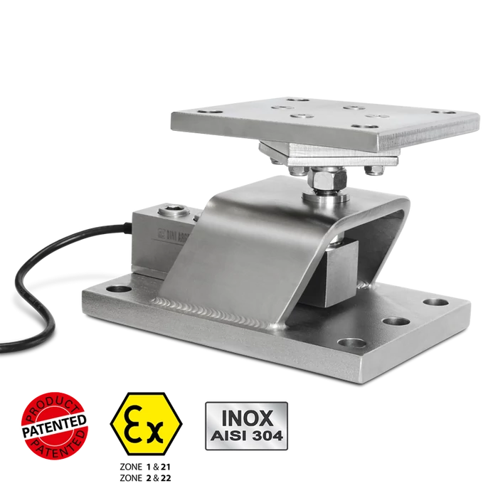 AISI 304 rozsdamentes rögzítőkészlet SBT/SBK/SBX mérőcellákhoz