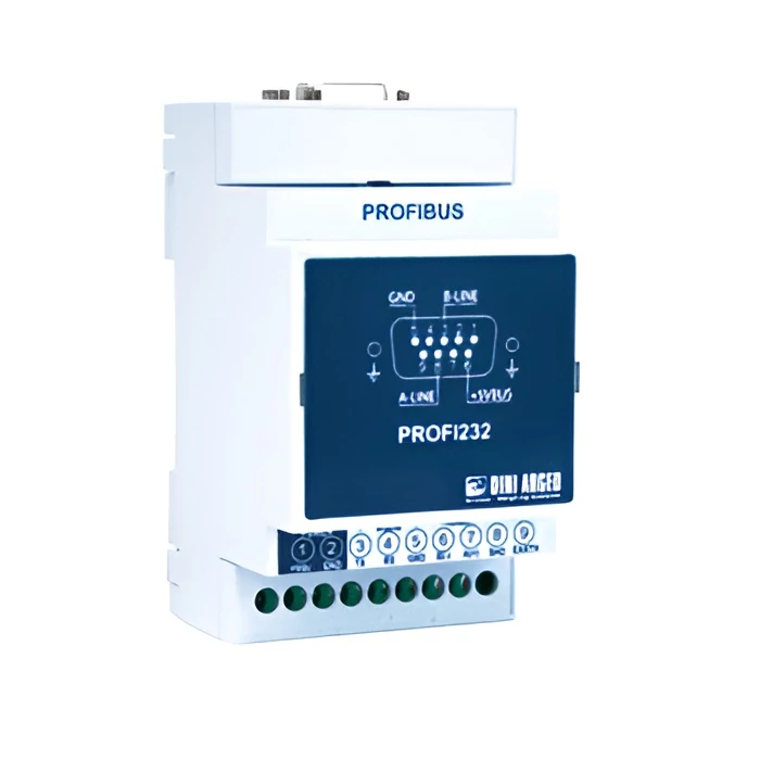 PROFI232 külső Profibus interfész DIN sínre "ENTERPRISE' sorozatú kijelzőkhöz