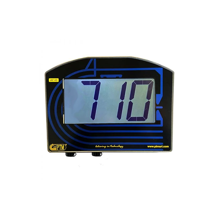 PTM AV45 ipari külső kijelző mérlegvezérlőhöz elölnézet