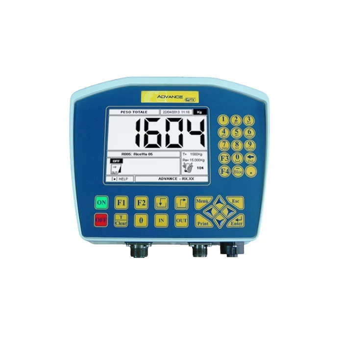Advance mérlegműszer - Töltési és ürítési vezérlő rendszer