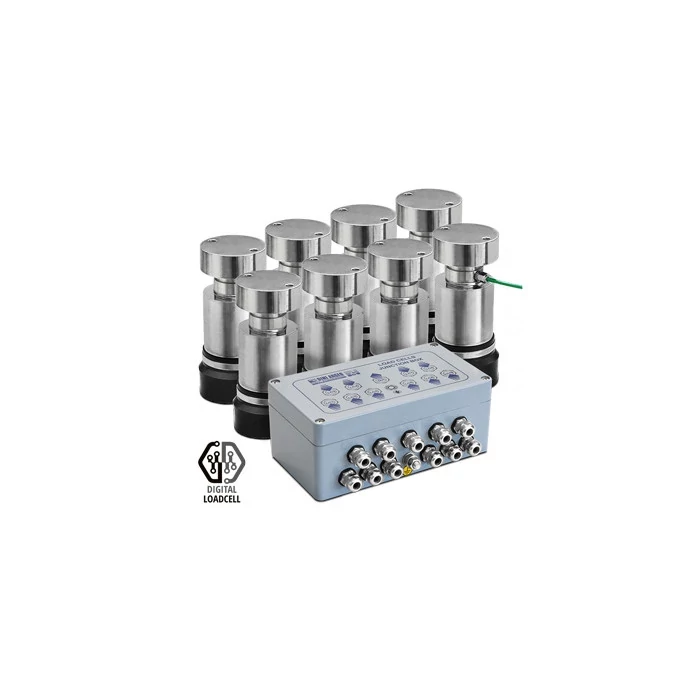 WBKPTD digitális hídmérleg cellakészlet - 240t kapacitás, IP68 védelem